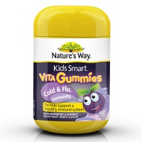 Nature's Way 佳思敏 接骨木莓 软糖60粒  抗感冒增强免疫力